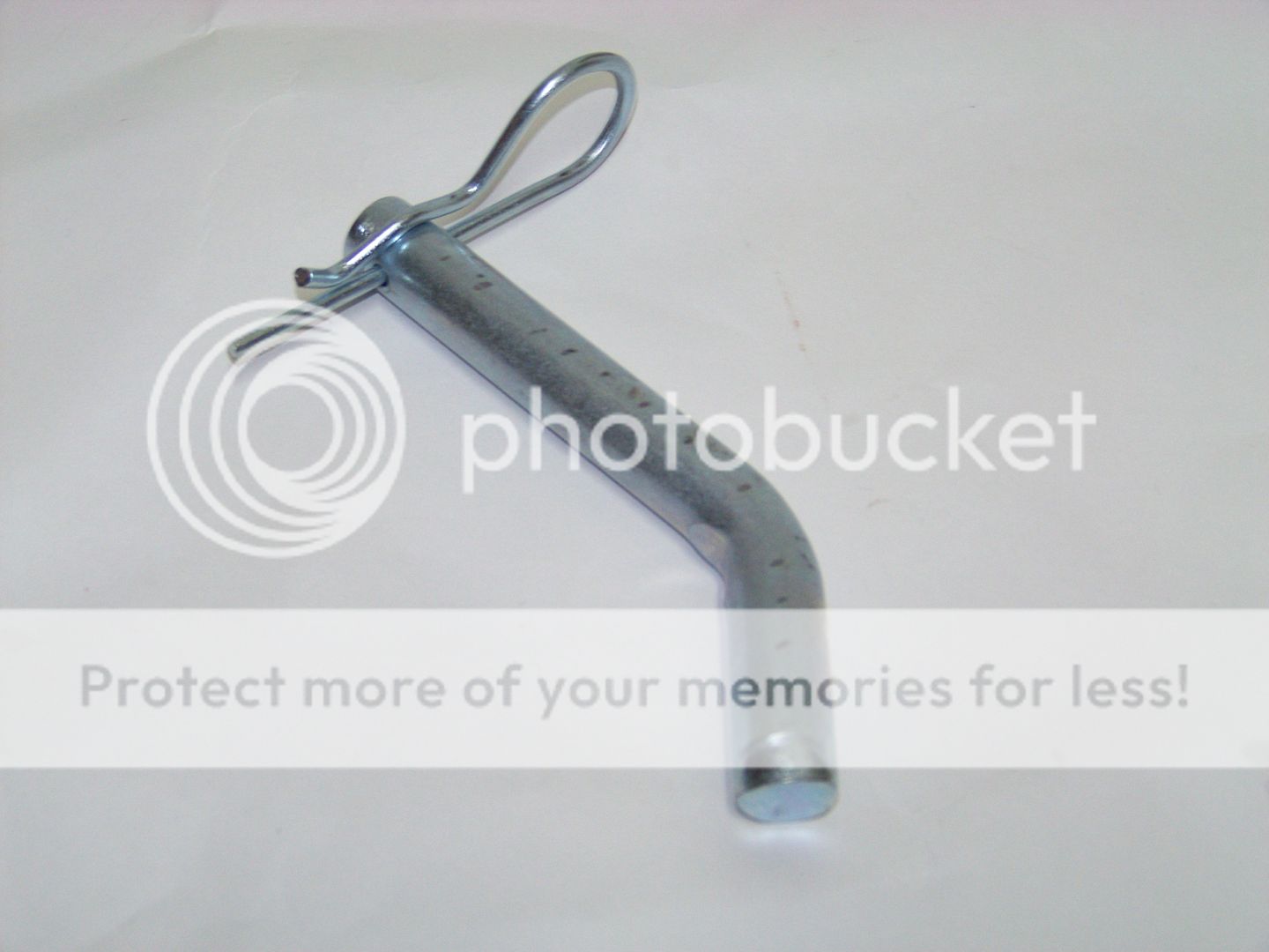 5/8" 2 PC TRAILER MOUNT HITCH SAFETY PIN WITH SAFETY CLIP HITCH PIN